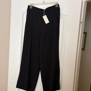 MELLODAY Black Wide Leg Pants
